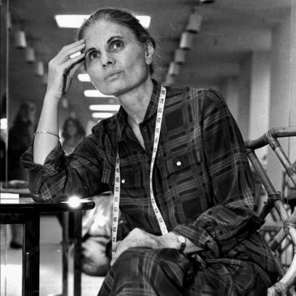 VTG Gloria Sachs Designer Navy Coat Fits Sz 8 - Picture 4 of 16